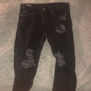 Abercrombie and Fitch Mens ripped Jeans